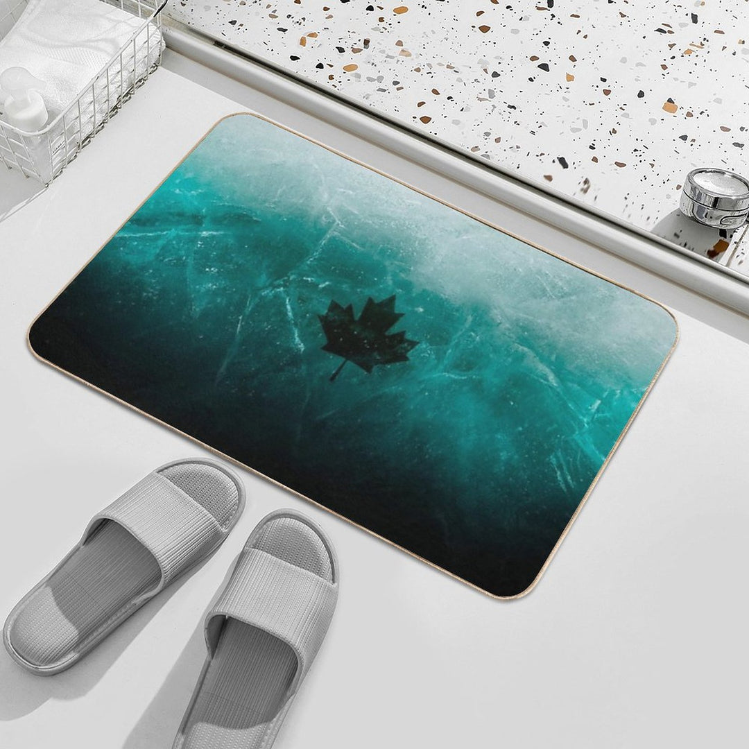 Black Ice Design  Slip-Resistant Bath Mat