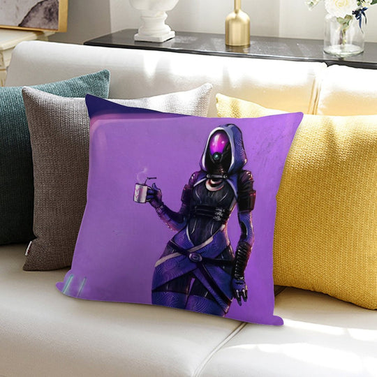 Good Morning, Commander Soft Decorative Cover Throw Pillow