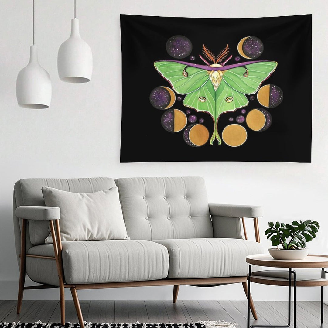 Lunar Moth Tapestry