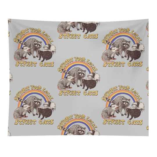 Street Cats Tapestry