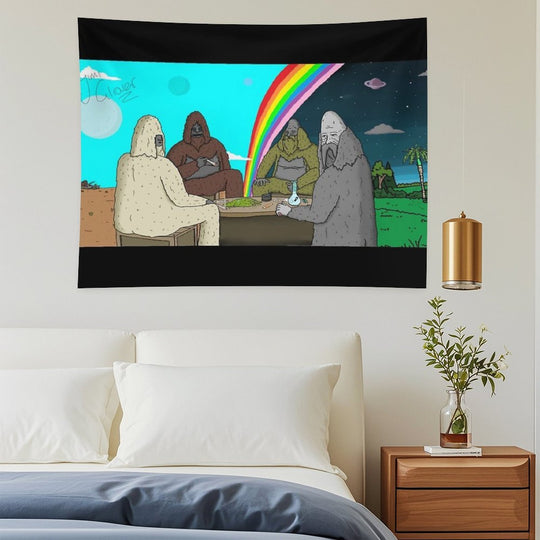 Secret Sasquatch Society Tapestry
