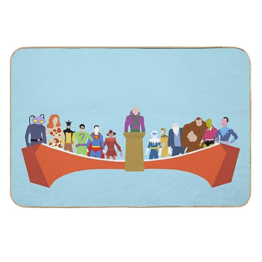 Legion of Doom - Minimalist Style  Rapid-Drying Bath Mat