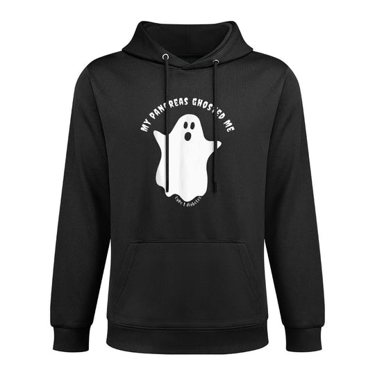 Halloween My Pancreas Ghosted Me, Type 1 Diabetes Versatile Streetwear Hoodie