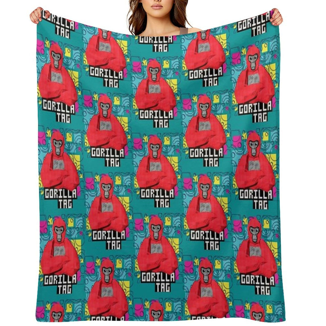 Gorilla Tag Cools Red 4 Comfort Throw Blanket