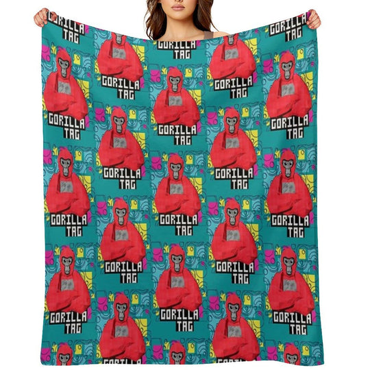 Gorilla Tag Cools Red 4 Comfort Throw Blanket