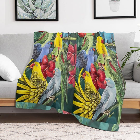 Alex's N Ringnecks All-season Throw Blanket