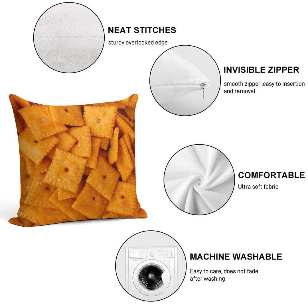 Chez Its Soft High-Density Material Throw Pillow