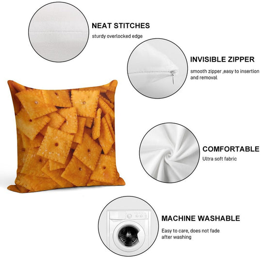 Chez Its Soft High-Density Material Throw Pillow