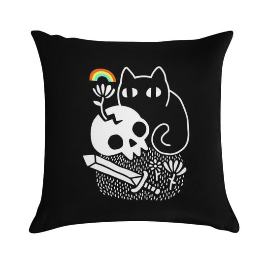 Cat & Stuff Soft High-Density Material Throw Pillow