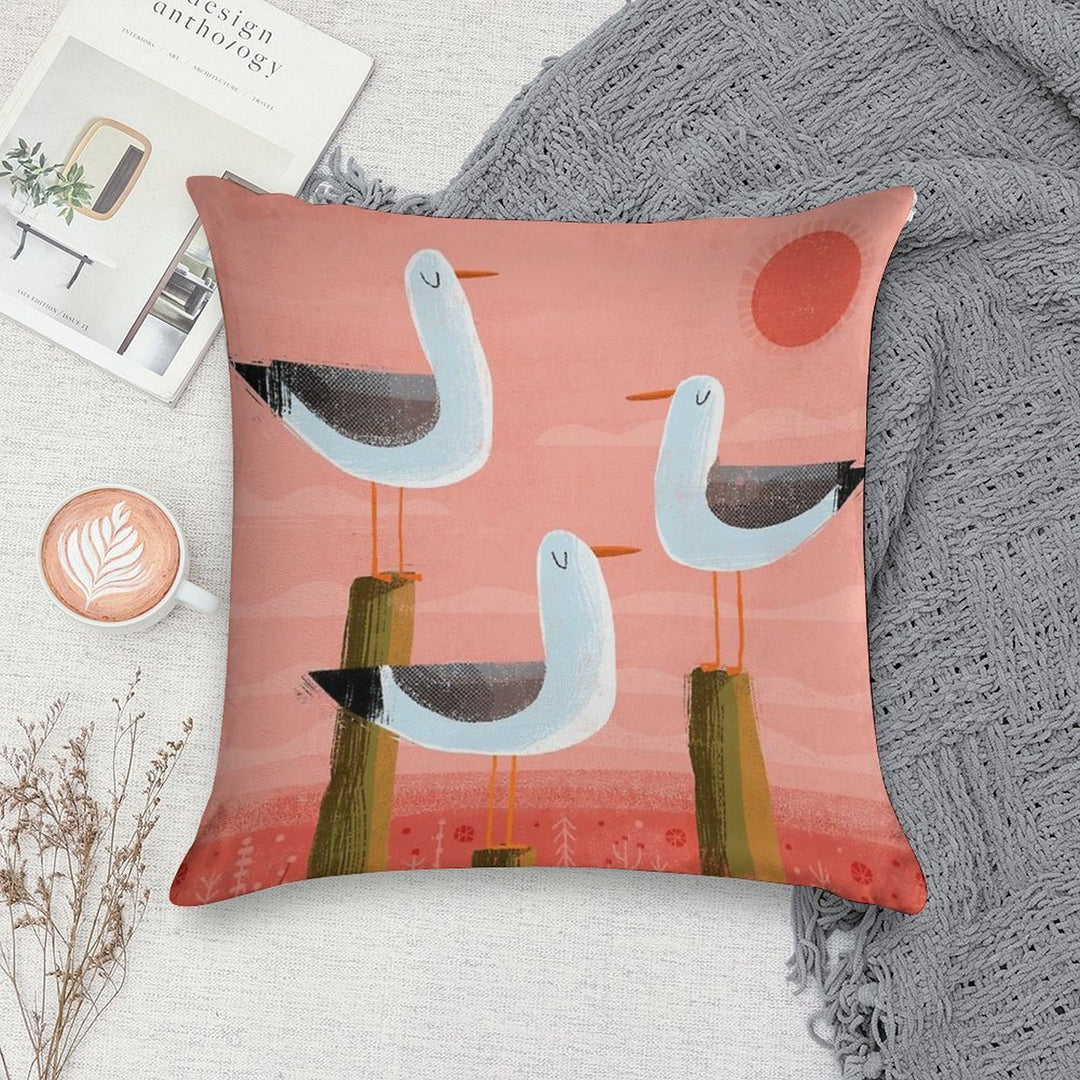 Three Gulls Soft Durable Construction Throw Pillow