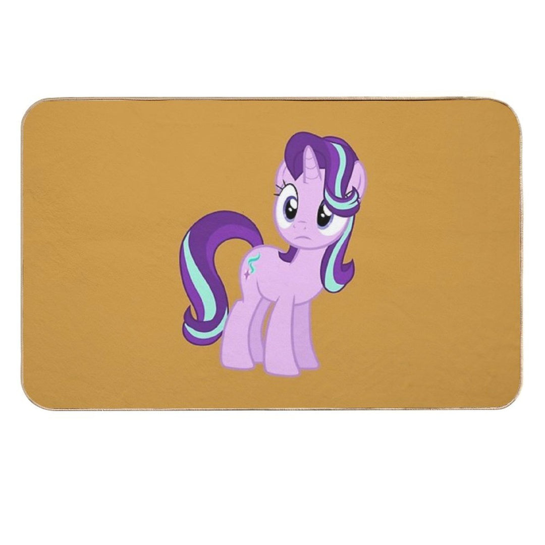 Starlight Is Watching  Fade-Resistant Bath Mat