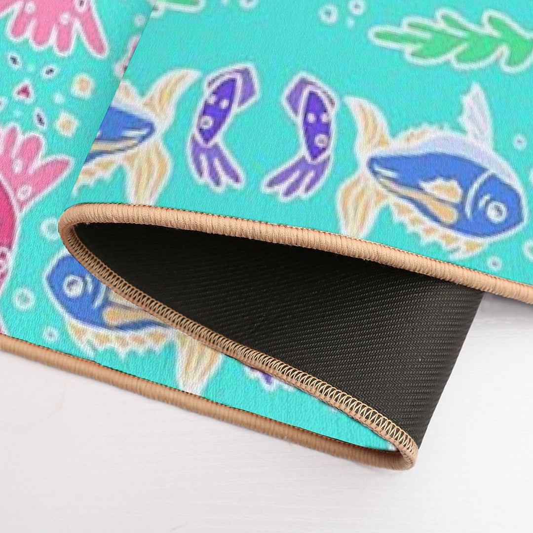 Vibrant Squid  Eco-Friendly Bath Mat