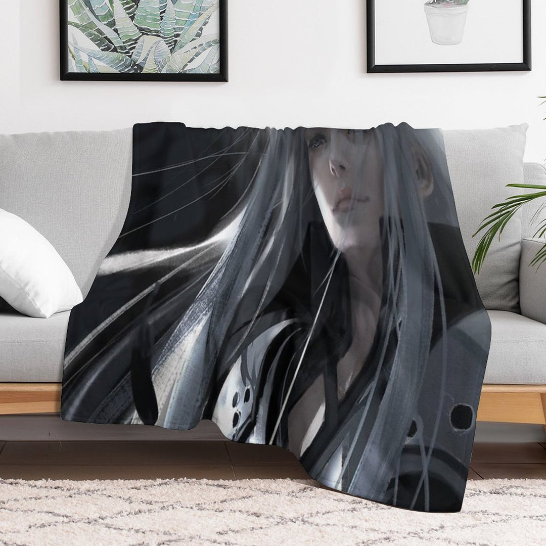 Sephiroth Final Fantasy VII Compact Throw Blanket