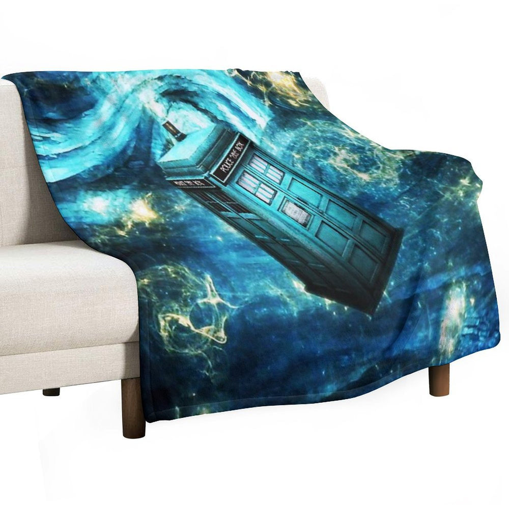 The Starry Night Compact Throw Blanket