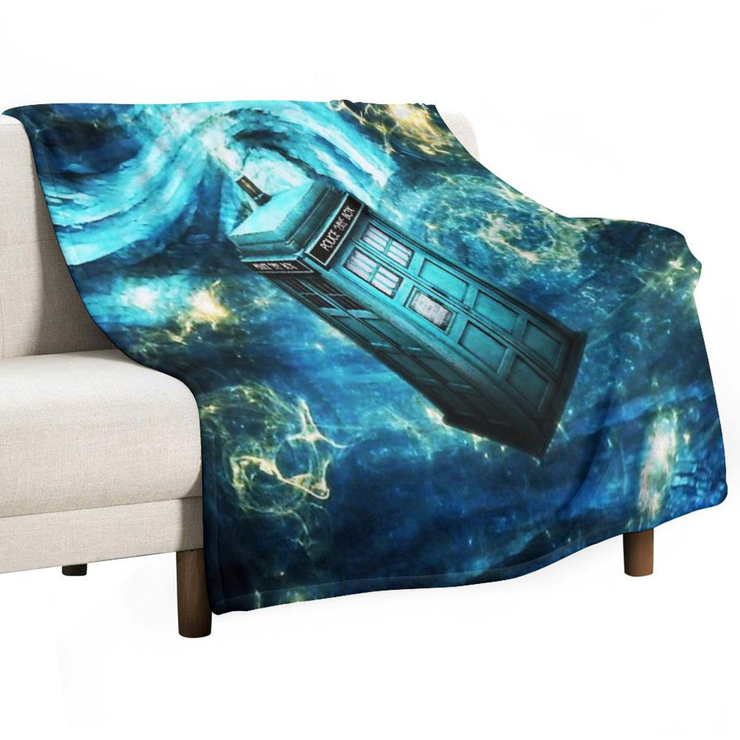 The Starry Night Compact Throw Blanket