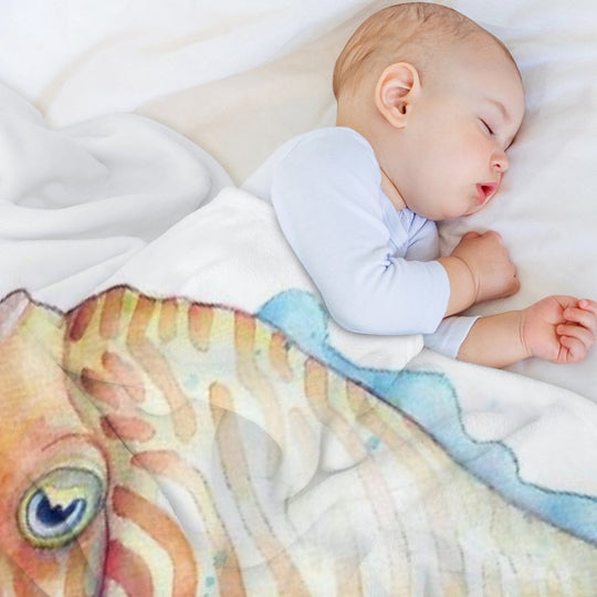 Cuttlefish Multi-functional Throw Blanket