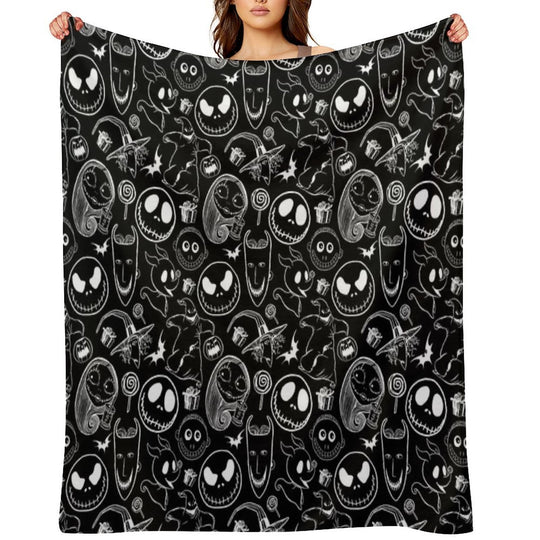 Nightmare before Christmas Gift-ready Throw Blanket