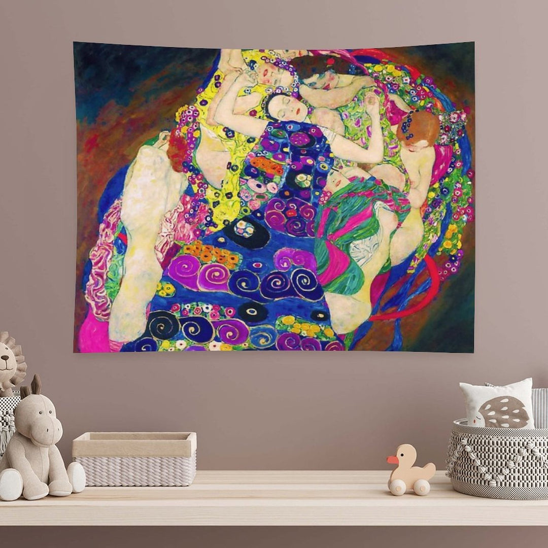 Gustav Klimt Die Jungfrauen (The Virgins) Tapestry