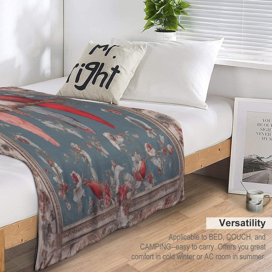 Lovebirds Velvety-soft Throw Blanket