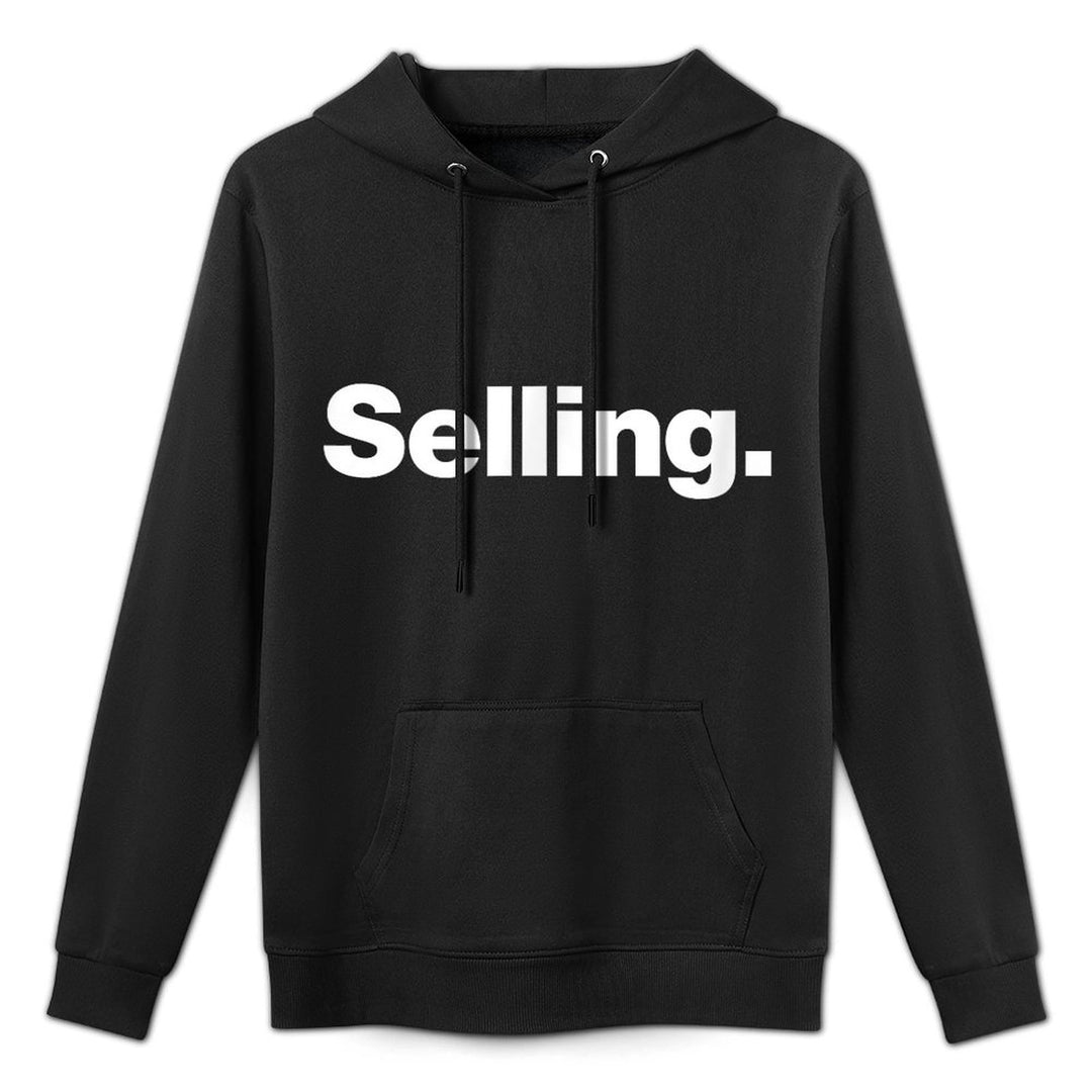 The Word Selling  A Design That Says Selling Customizable Surface Hoodie