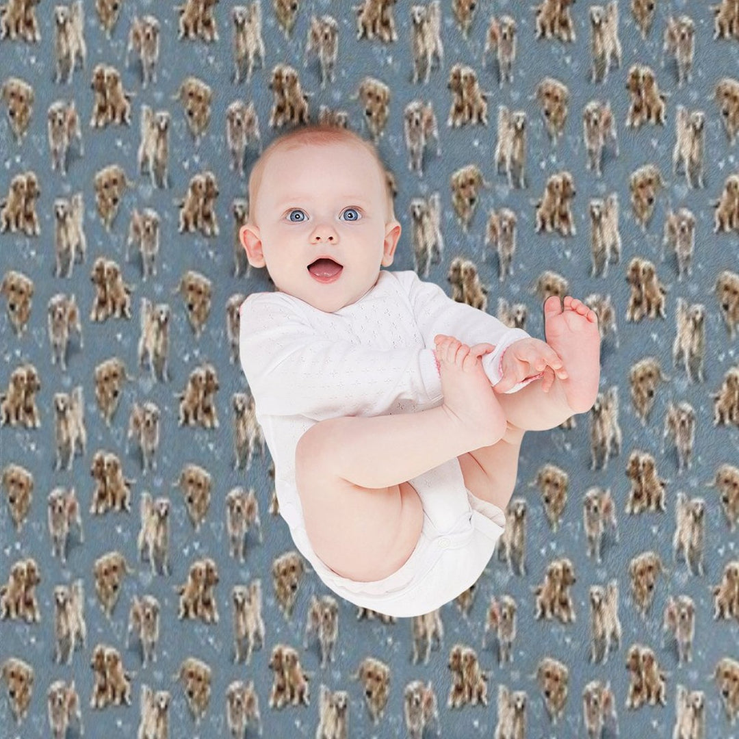 The Golden Retriever Comfort Throw Blanket