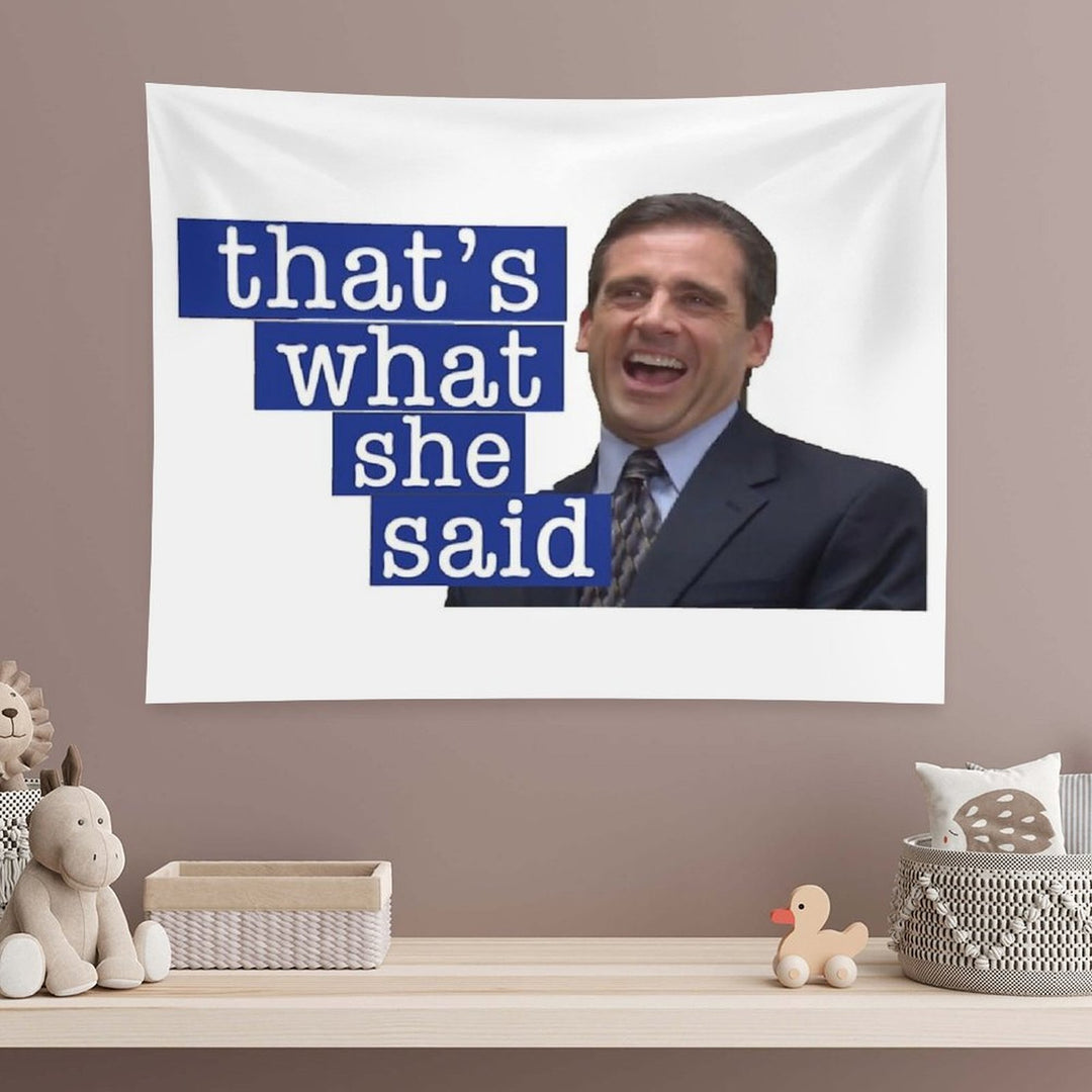 The Office That’s What She’s Said Tapestry