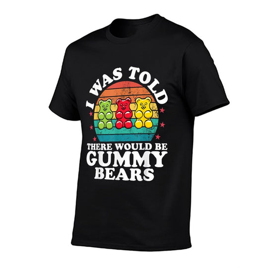 There Would Be Gummy Bear Funny Candy Lovers Girls Kid  Oversized Silhouette T-Shirt