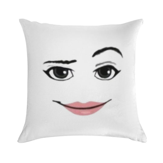Susssy Soft Short Plush Fabric Throw Pillow
