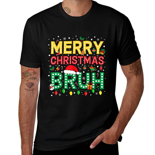 Bruh Christmas Bruh Merry Christmasns Boys Men Christmas  Classic T-Shirt