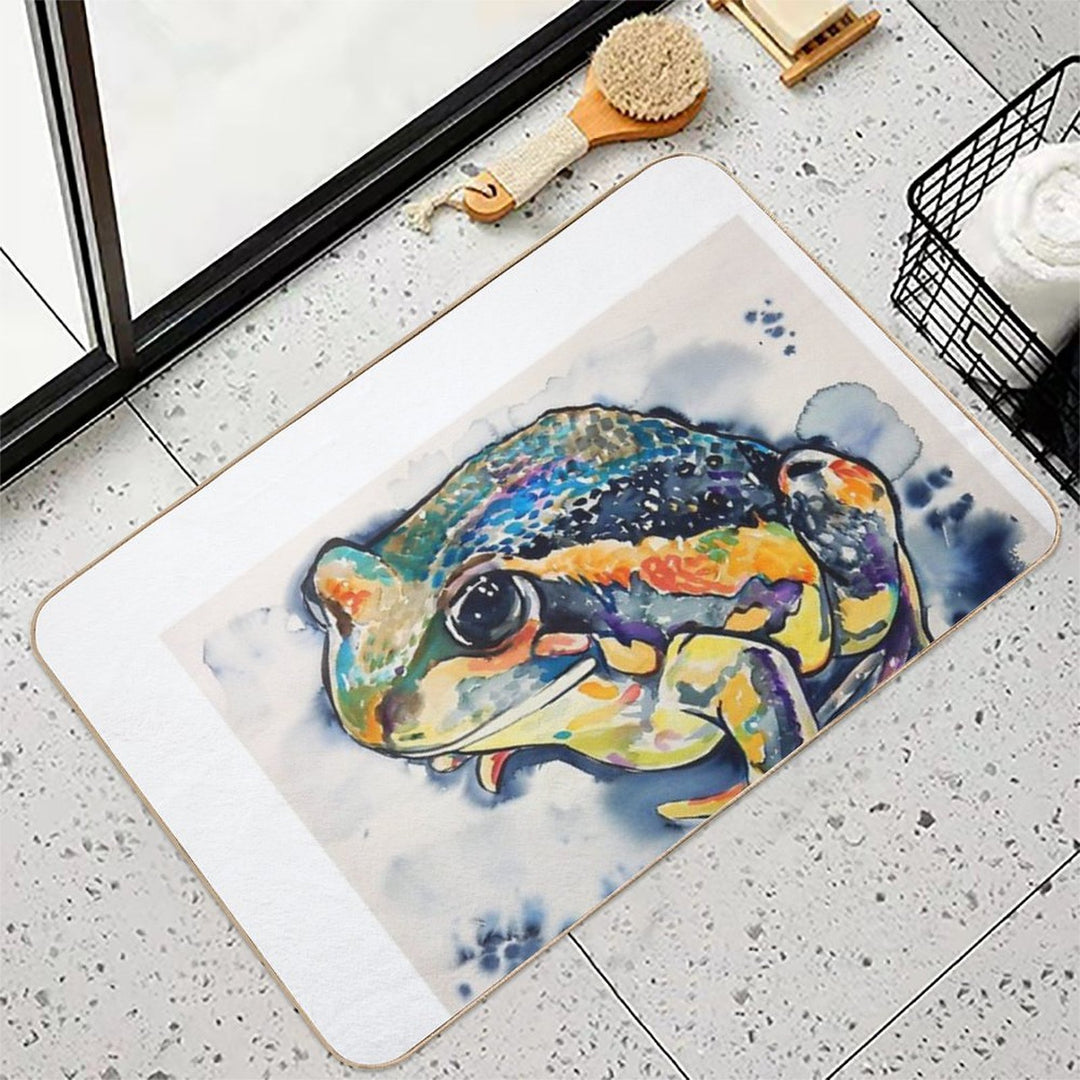 Pobblebonk Frog  Anti-Trip Bath Mat