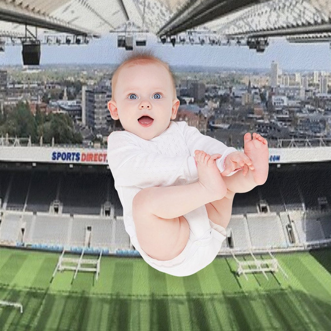 Newcastle United Football Club Photography Easy Care Throw Blanket