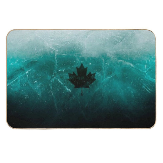 Black Ice Design  Slip-Resistant Bath Mat