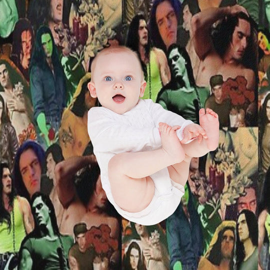 Type O Negative Peter Steele Dark Goth Collage Edit II Lightweight Throw Blanket