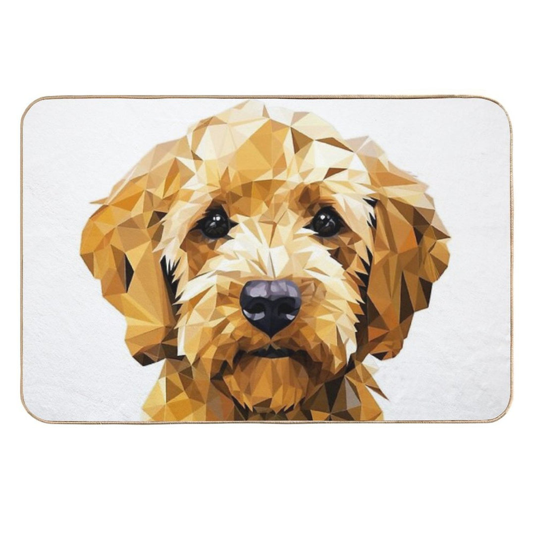Golden Doodle - № 5  Toxin-Free Bath Mat