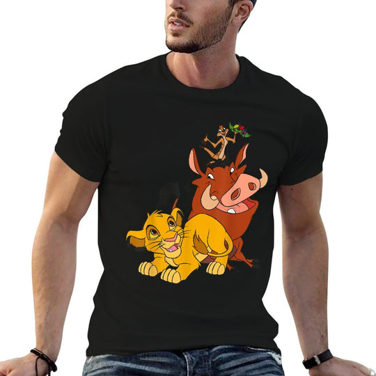 Disney The Lion King Young Simba Timon And Pumbaa  Vintage-inspired T-Shirt
