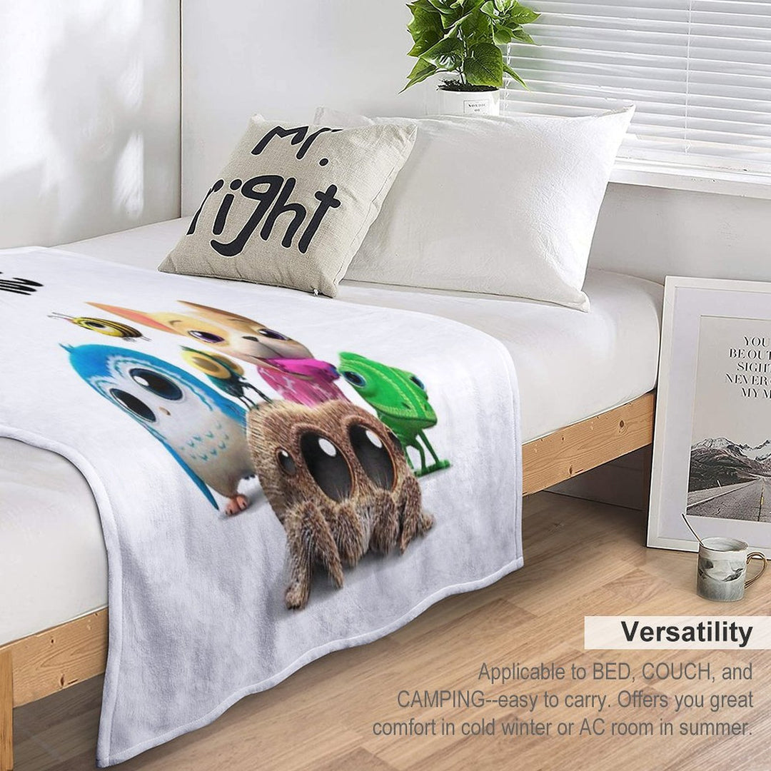 Daffy Spider Anti-pilling Throw Blanket