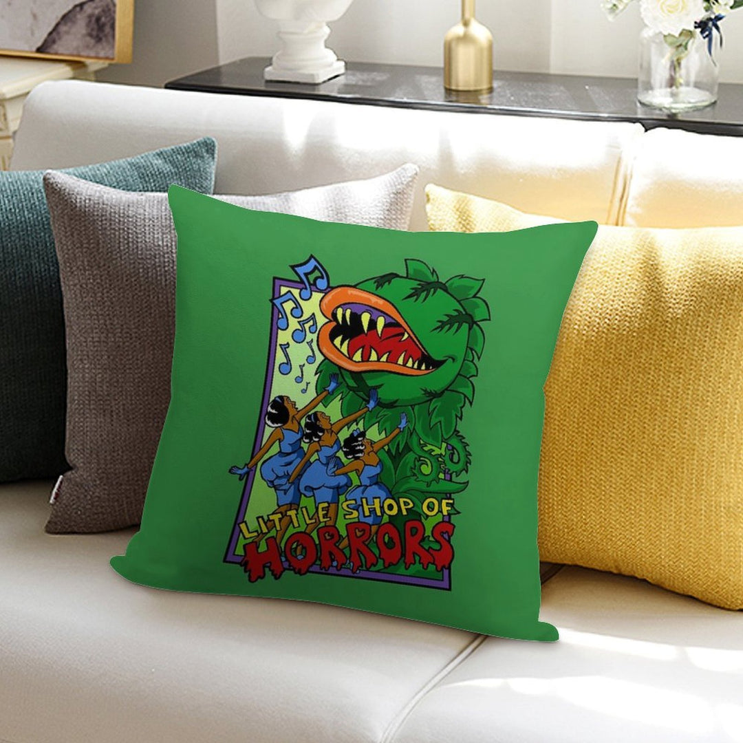 Little Shop of Horrors Soft Bedroom Essential Throw Pillow