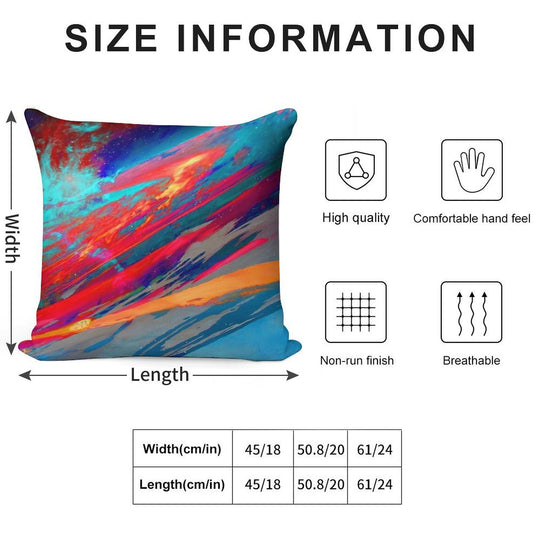 Nebula Soft Luxury Feel Throw Pillow