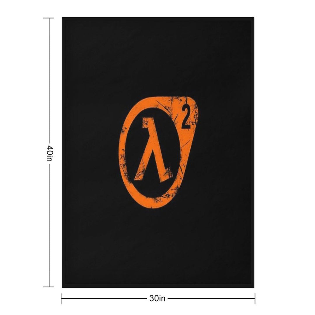 HL2 Orange Versatility Throw Blanket