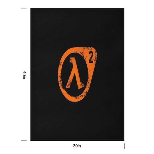 HL2 Orange Versatility Throw Blanket