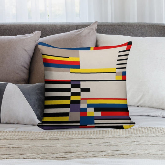 ASYMMETRY Soft Reinforced Edging Throw Pillow