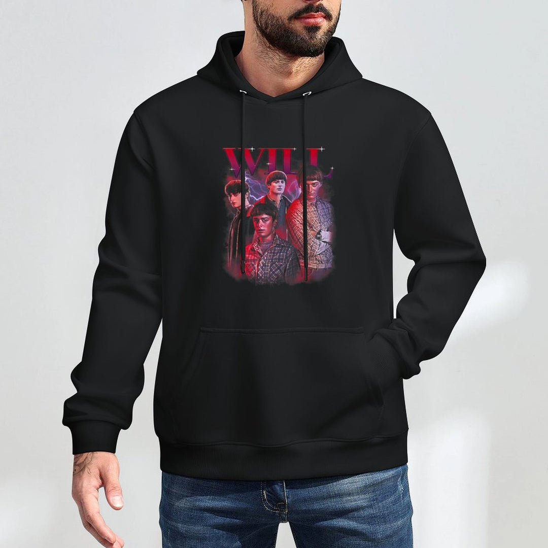 Stranger Things Will Heartthrob Officially Licensed Cotton-Polyester Blend Hoodie
