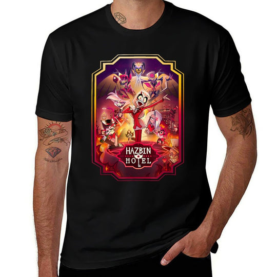 Hazbin Hotel - Poster Art  Odor-resistant T-Shirt