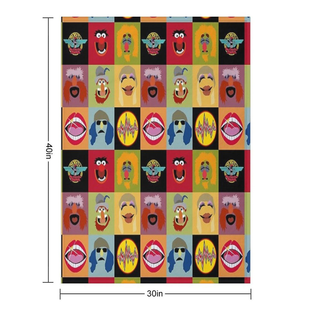 Dr. Teeth And The Electric Mayhem Ft Lips Gift-ready Throw Blanket