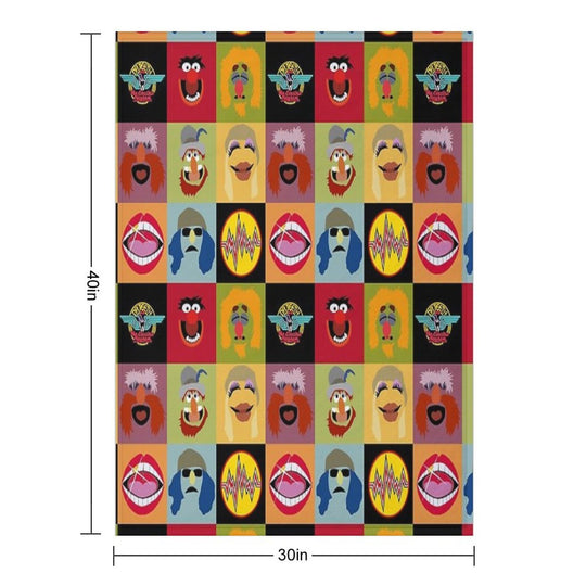 Dr. Teeth And The Electric Mayhem Ft Lips Gift-ready Throw Blanket