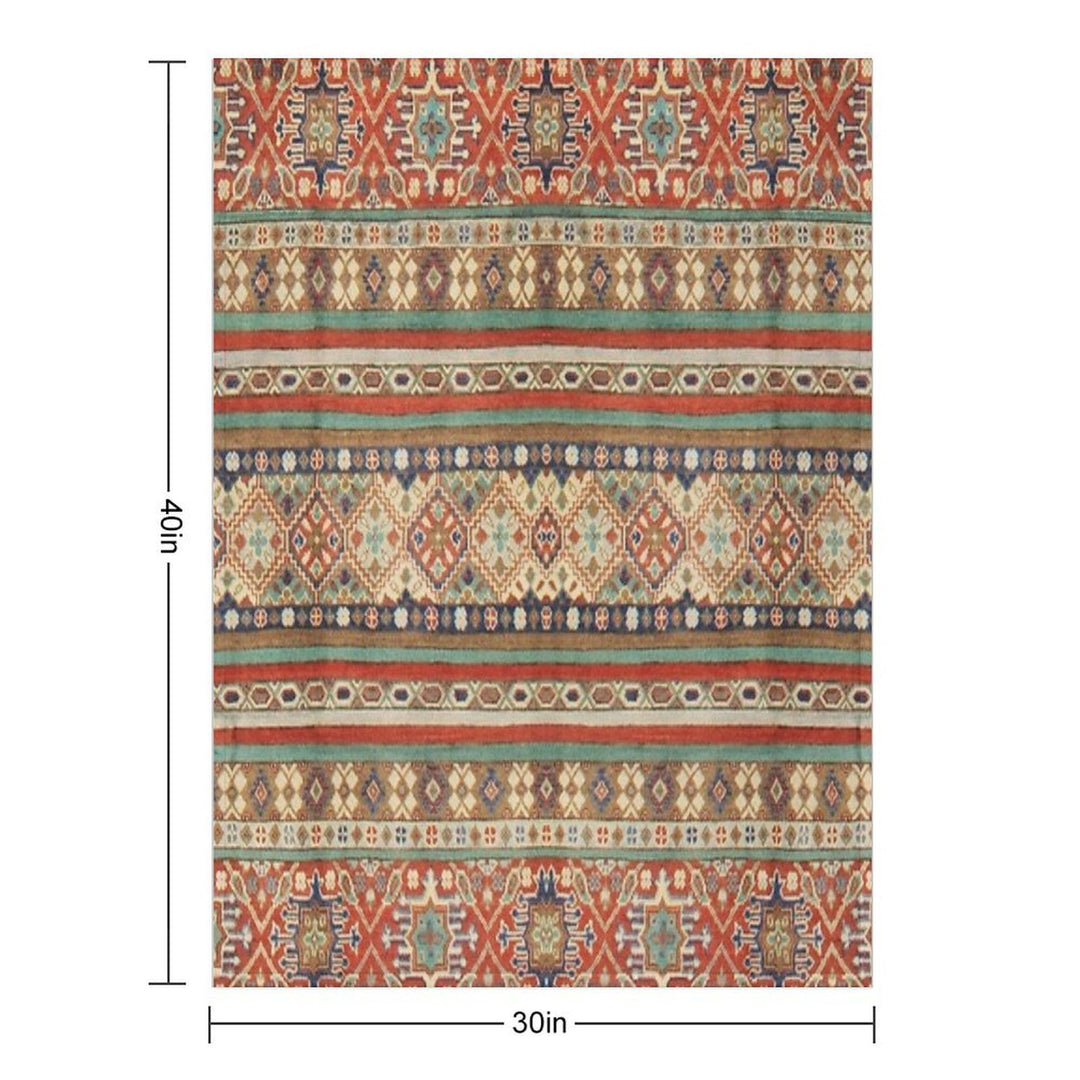 Pattern Design Plush Throw Blanket