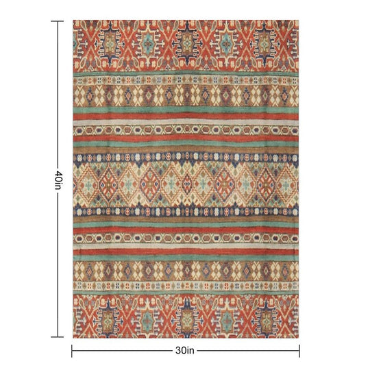 Pattern Design Plush Throw Blanket