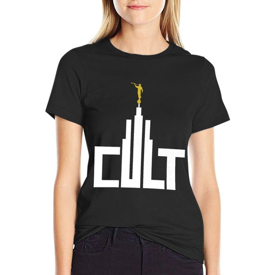 CULT LDS TEMPLE Angel Moroni Ex Mormon Post LDS Meme Premium  Odor-resistant T-Shirt