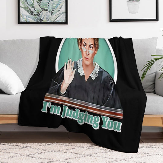Judge Judy Travel-friendly Throw Blanket