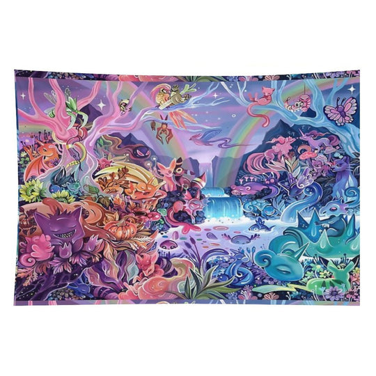 Sleepy River - FullCenter Version Tapestry